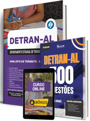 Combo DETRAN-AL 2026 - Analista de Trânsito - Pedagogia - Imagem 1