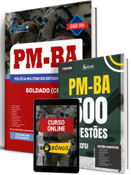 Capa Combo PM-BA 2026 - Soldado (CFS)