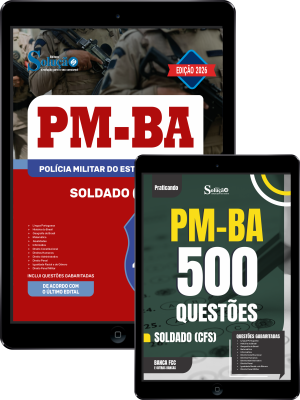 Combo PM-BA 2026 - Soldado (CFS) - Imagem 1