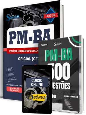 Combo PM-BA 2026 - Oficial (CFO) - Imagem 1