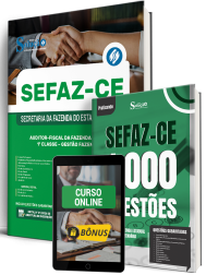 Capa Combo SEFAZ-CE 2026 - Auditor Fiscal Estadual - Gestão Fazendária