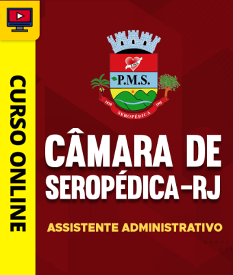 Curso Câmara de Seropédica - RJ - Assistente Administrativo - Imagem 1