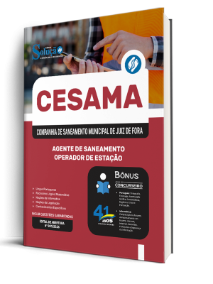 Apostila CESAMA de Juiz de Fora-MG 2026 - Agente de Saneamento - Operador de Estação - Imagem 2