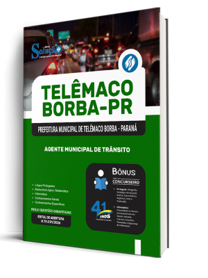 Apostila Prefeitura de Telêmaco Borba - PR 2026 - Agente Municipal de Trânsito - Imagem 2