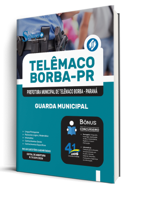 Apostila Prefeitura de Telêmaco Borba - PR 2026 - Guarda Municipal - Imagem 2