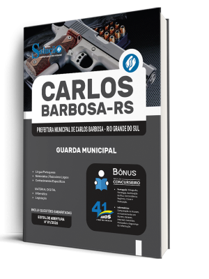 Apostila Prefeitura de Carlos Barbosa-RS 2026 - Guarda Municipal - Imagem 2