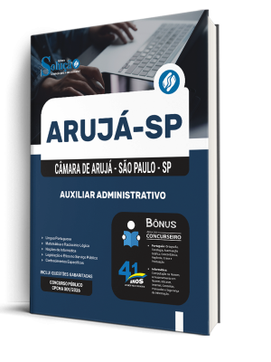 Apostila Câmara de Arujá - SP 2026 - Auxiliar Administrativo - Imagem 2