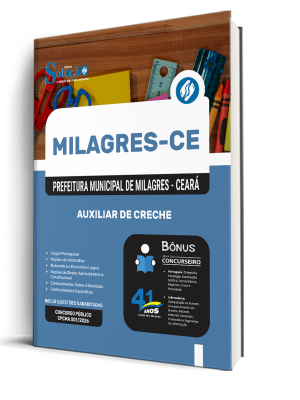 Apostila Prefeitura de Milagres-CE 2026 - Auxiliar de Creche - Imagem 2