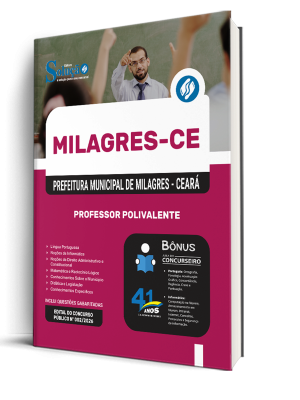 Apostila Prefeitura de Milagres-CE 2026 - Professor Polivalente - Imagem 2