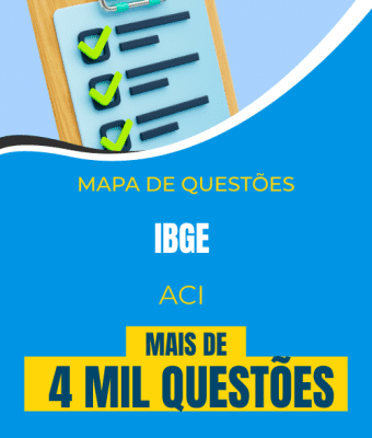 Mapa de Questões Online - IBGE - Agente Censitário de Informática - 4 Mil Questões - Imagem 1
