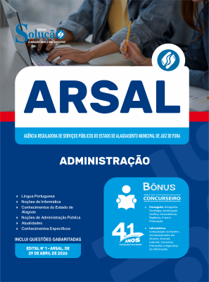 Apostila ARSAL 2026 - Analista de Regulação - Administração - Imagem 3