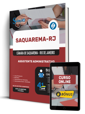 Apostila Câmara de Saquarema-RJ 2026 - Assistente Administrativo - Imagem 1