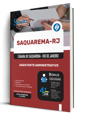 Apostila Câmara de Saquarema-RJ 2026 - Assistente Administrativo - Imagem 2