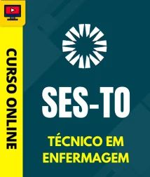 Capa Curso SES-TO 2026 - Técnico em Enfermagem