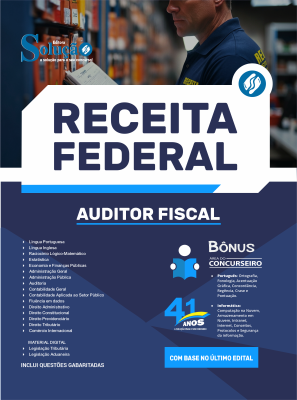 Apostila Receita Federal 2026 - Auditor Fiscal - Imagem 3
