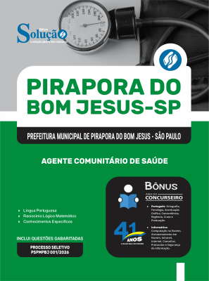 Apostila Prefeitura de Pirapora do Bom Jesus-SP 2026 - Agente Comunitário de Saúde - Imagem 3