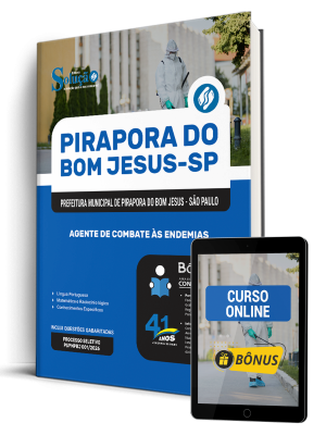 Apostila Prefeitura de Pirapora do Bom Jesus-SP 2026 - Agente de Combate às Endemias - Imagem 1