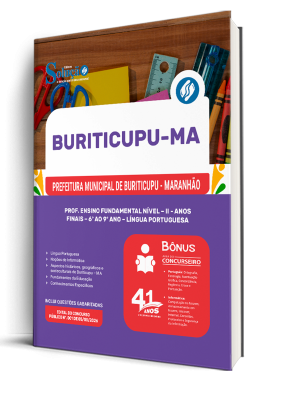 Apostila Prefeitura de Buriticupu-MA 2026 - Prof. Ens Fund Nível II - Anos Finais - 6º Ao 9º Ano -  Língua Portuguesa - Imagem 2