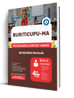 Apostila Prefeitura de Buriticupu-MA 2026 - Secretário Escolar - Imagem 2