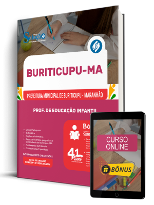 Apostila Prefeitura de Buriticupu-MA 2026 - Prof. de Educação Infantil - Imagem 1