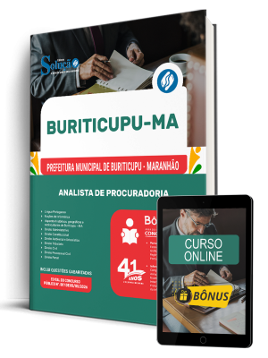 Apostila Prefeitura de Buriticupu-MA 2026 - Analista de Procuradoria - Imagem 1