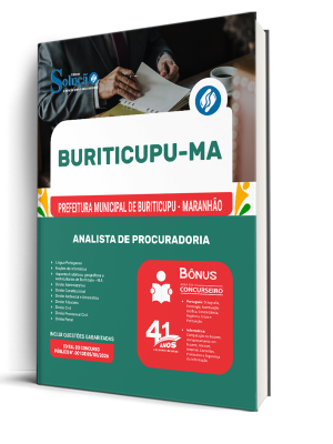 Apostila Prefeitura de Buriticupu-MA 2026 - Analista de Procuradoria - Imagem 2