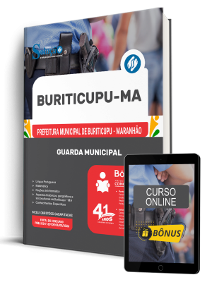 Apostila Prefeitura de Buriticupu-MA 2026 - Guarda Municipal - Imagem 1