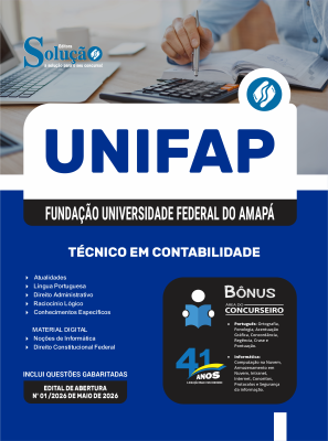 Apostila UNIFAP 2026 - Técnico em Contabilidade - Imagem 3