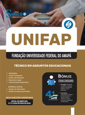 Apostila UNIFAP 2026 - Técnico em Assuntos Educacionais - Imagem 3