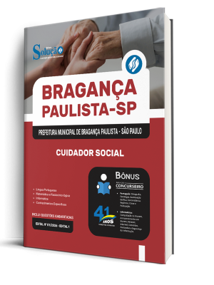 Apostila Prefeitura de Bragança Paulista - SP 2026 - Cuidador Social - Imagem 2