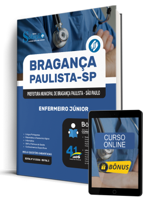 Apostila Prefeitura de Bragança Paulista - SP 2026 - Enfermeiro Júnior - Imagem 1