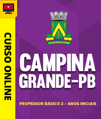 Curso Prefeitura de Campina Grande - PB - Professor Básico 2 - Anos Iniciais - Imagem 1