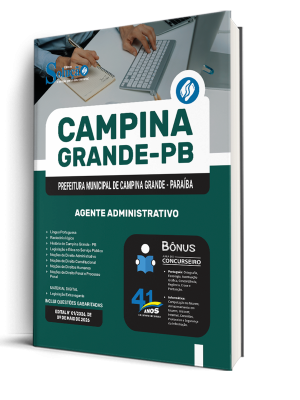 Apostila Prefeitura de Campina Grande - PB 2026 - Agente Administrativo - Imagem 2