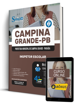 Apostila Prefeitura de Campina Grande - PB 2026 - Inspetor Escolar - Imagem 1