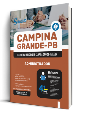 Apostila Prefeitura de Campina Grande - PB 2026 - Administrador - Imagem 2