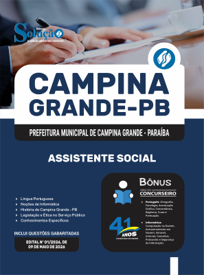 Apostila Prefeitura de Campina Grande - PB 2026 - Assistente Social - Imagem 3
