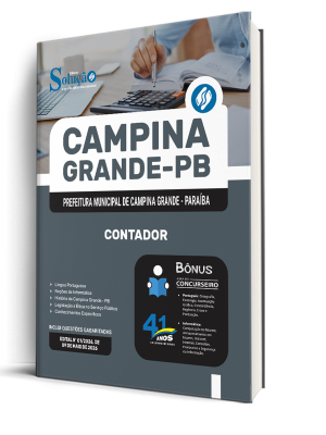 Apostila Prefeitura de Campina Grande - PB 2026 - Contador - Imagem 2