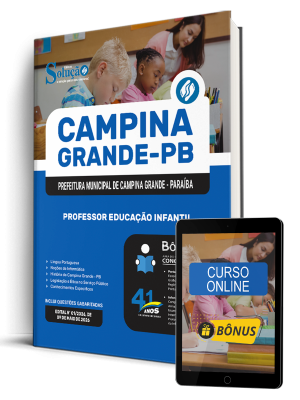 Apostila Prefeitura de Campina Grande - PB 2026 - Professor Educação Infantil - Imagem 1