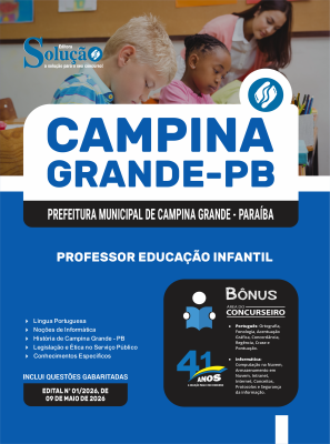 Apostila Prefeitura de Campina Grande - PB 2026 - Professor Educação Infantil - Imagem 3