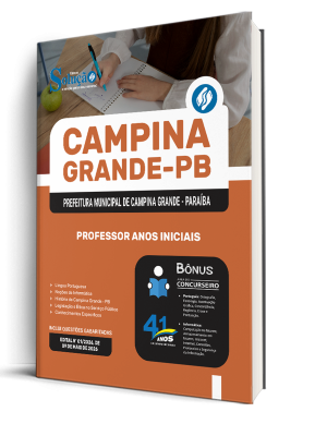 Apostila Prefeitura de Campina Grande - PB 2026 - Professor Anos Iniciais - Imagem 2