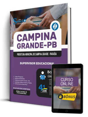 Apostila Prefeitura de Campina Grande - PB 2026 - Supervisor Educacional - Imagem 1