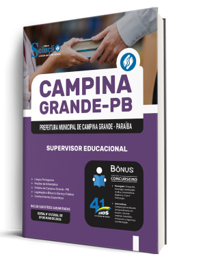 Apostila Prefeitura de Campina Grande - PB 2026 - Supervisor Educacional - Imagem 2
