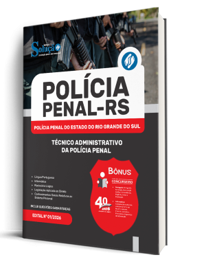 Apostila PP-RS 2026 - Técnico Administrativo da Polícia Penal - Imagem 2
