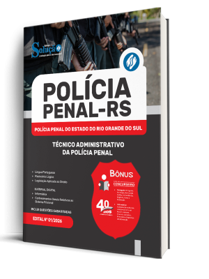 Apostila PP-RS 2026 - Técnico Administrativo da Polícia Penal - Imagem 2