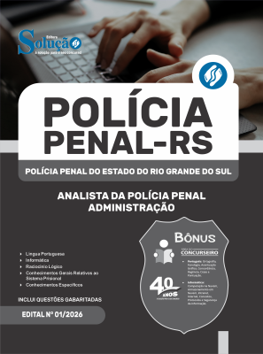 Apostila Polícia Penal-RS 2026 - Analista da Polícia Penal - Administração - Imagem 3