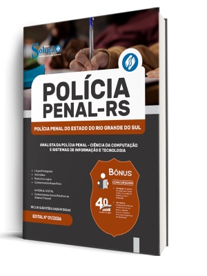 Apostila Polícia Penal-RS 2026 - Analista da Polícia Penal - Ciência da Computação e Sistemas de Informação e Tecnologia - Imagem 2