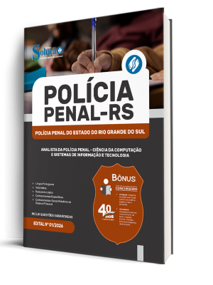 Apostila Polícia Penal-RS 2026 - Analista da Polícia Penal - Ciência da Computação e Sistemas de Informação e Tecnologia - Imagem 2