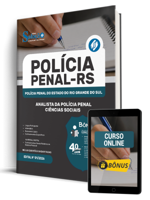 Apostila Polícia Penal-RS 2026 - Analista da Polícia Penal - Ciências Sociais - Imagem 1