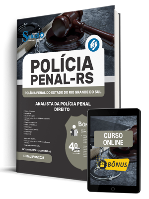 Apostila Polícia Penal-RS 2026 - Analista da Polícia Penal - Direito - Imagem 1