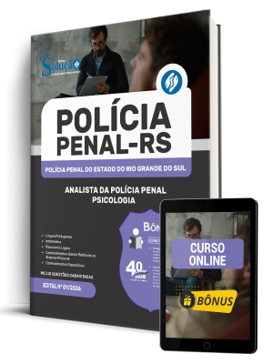 Apostila Polícia Penal-RS 2026 - Analista da Polícia Penal - Psicologia - Imagem 1